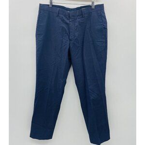 Banana Republic Mens Size 33Wx30L Non-Iron Tailored Slim Fit Plaid Dress Pants